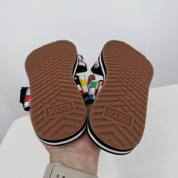 VANS Cayucas Sandals size 5 Women's Multicolor Checkerboard Dual Strap - Picture 11 of 11